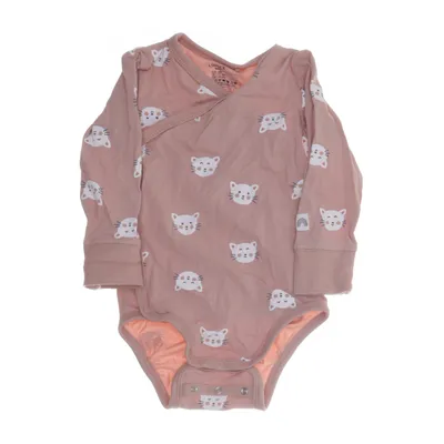 Body (Rosa, Flerfärgad) från Lindex Baby Bomull, Elastan