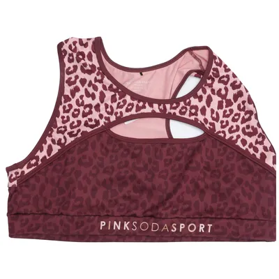 Brassière (Rose, Rouge, Multicolore) de Pink Soda Sport