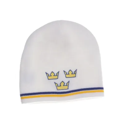 Beaniemössa (Vit, Blå, Gul) från Oddset