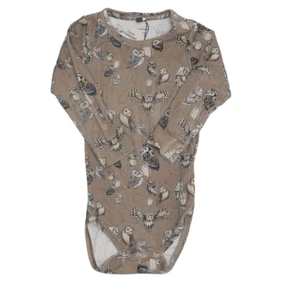 Body (Beige, Multicolore, Marron) de Name It Élasthane, Modal, Coton biologique