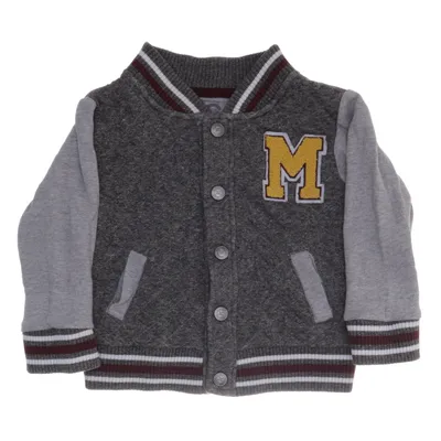 Varsity jacket (Gray, Red, Yellow) from C-Mini Organic cotton