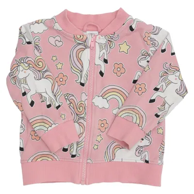Jacka (Rosa, Flerfärgad) från Lindex Kids Bomull