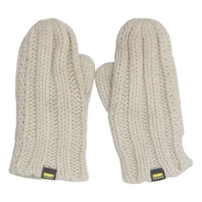 Moufles (Beige) de Stuf Acrylique, Laine