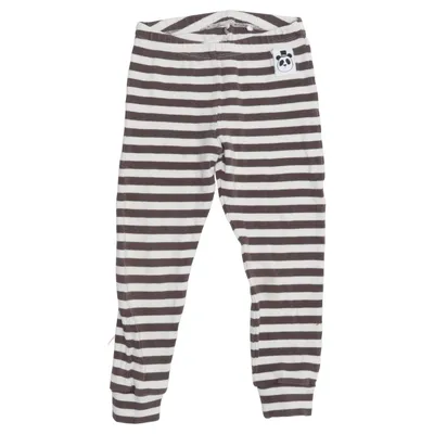 Leggings (Brown, White) from Mini Rodini Cotton, Polyurethane