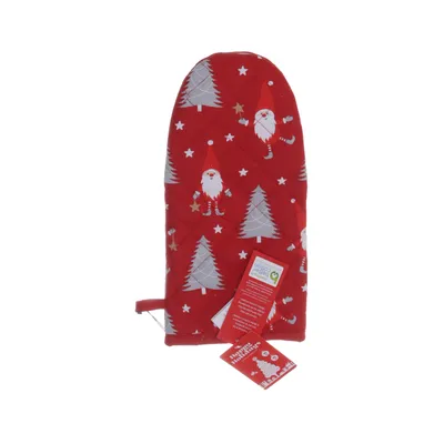 Oven mitts (Red, White, Gray) from Better Cotton Cotton, Polyester