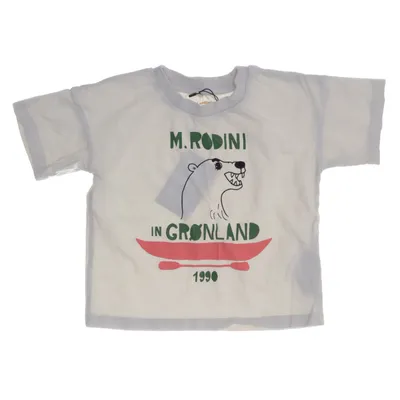 T-shirt (Beige, Grön, Röd) från Mini Rodini Ekologisk bomull