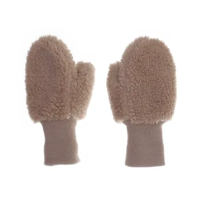 Wanten (Beige) van Hema Acryl, Elastaan, Polyester