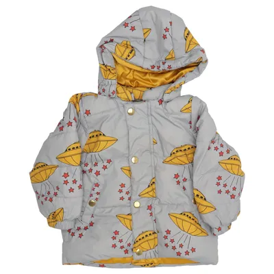 Vinterjacka (Grå, Flerfärgad) från Mini Rodini Återvunnen polyester