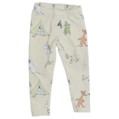 Bukser (Beige, Flerfarvet) fra Moomin by Lindex Bomuld