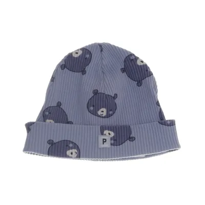 Beaniemössa (Blå, Flerfärgad) från Polarn O. Pyret Elastan, Ekologisk bomull
