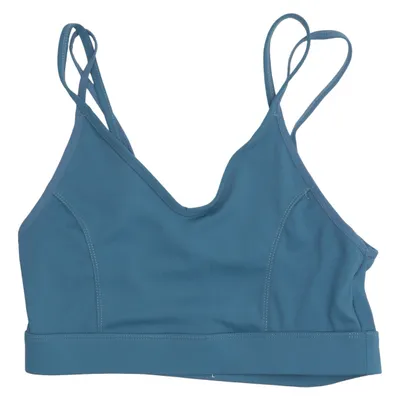 Sports bra (Blue) from Born Elastane, Polyamide
