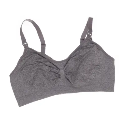 Sports bra (Gray) from Queen Elastane, Polyamide, Polyester