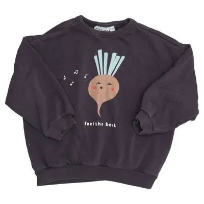 Sweatshirt (Gray) from Minories Cotton, Polyester