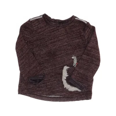 Sweater (Brown) from Koton Baby Metallic fiber, Polyester, Viscose
