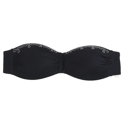 Bikini top (Black) from Reality Elastane, Polyamide