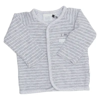 Cardigan (Grå, Hvid) fra Feetje Bomuld, Elastan
