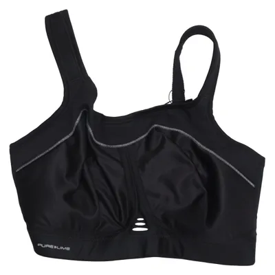 Sports bra (Black) from Pure Lime Polyester