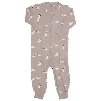 Sparkdräkt (Beige, Vit) från Lindex Bomull