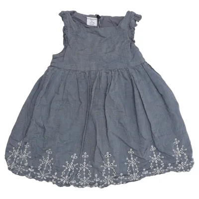 Dress (Blue) from Polarn O. Pyret Cotton