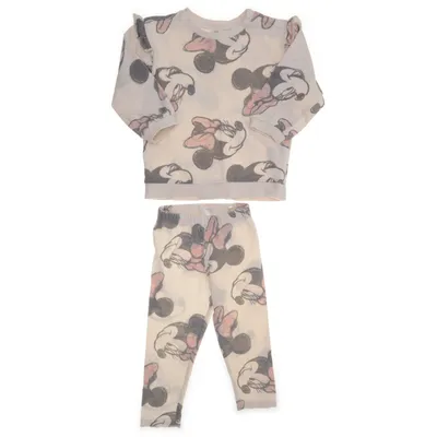 Pyjamas (Beige, Flerfärgad) från H&M x Disney Bomull, Elastan