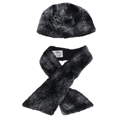 Accessory set (Grå, Sort) fra Wigéns Bomuld, Polyester, Viscose