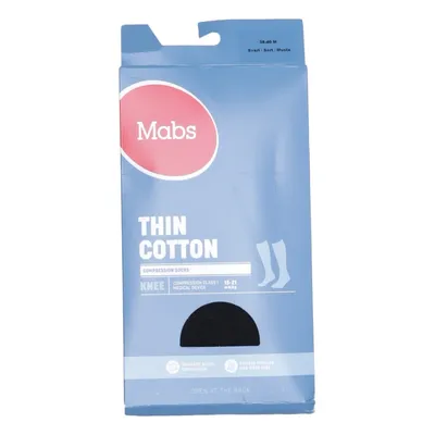 Compressiesokken (Thin Cotton) van Mabs Katoen, Elastaan, Polyamide