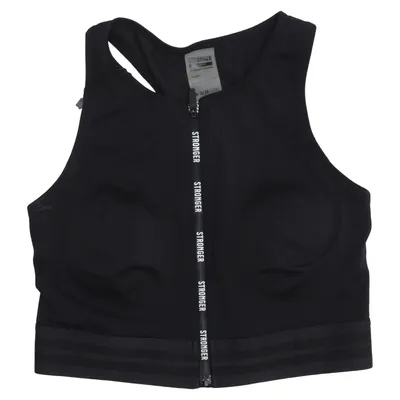 Brassière (Noir) de Stronger Élasthane, Polyester