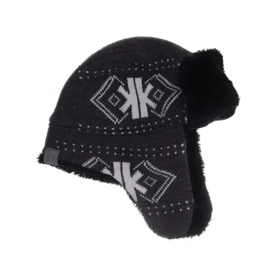 Trapperhatt (Grå, Svart, Vit) från Ski Industries Bomull, Polyester