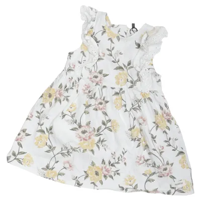 Klänning (Vit, Gul, Rosa, Grön) från Newbie by KappAhl Bomull