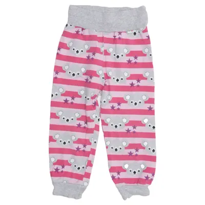 Pantalon de pyjama (Rose, Gris, Blanc) de Babauba Coton, Élasthane