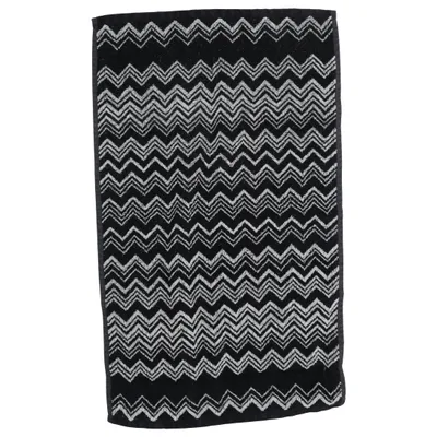 Håndklæde (Sort, Hvid) fra Missoni Home Bomuld