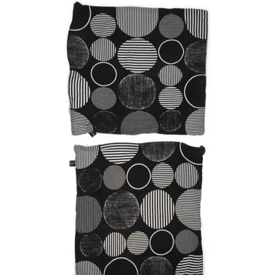 Kuddfodral (Svart, Vit, Flerfärgad) från Nina Royal Bomull