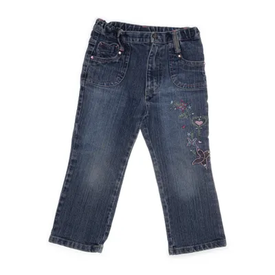 Spijkerbroek (Blauw, Meerkleurig) van Arizona Katoen, Elastaan, Polyester