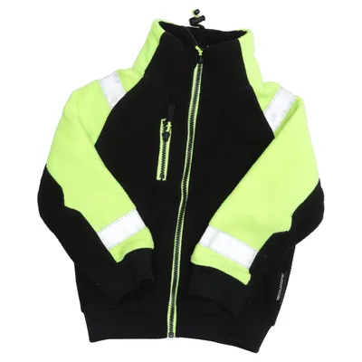 Fleecejacka (Svart, Gul) från Wexman Workwear Polyester