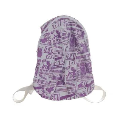 Backpack (Purple, White) from Diesel Nylon