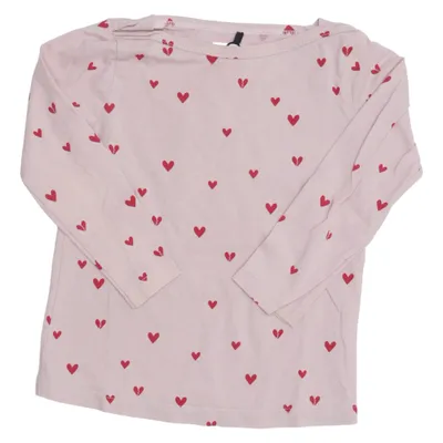 T-shirt à manches longues (Rose, Rouge) de Filou & Friends Coton biologique