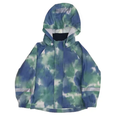 Rain jacket (Blue, Green, Multicolored) from McKinley Polyester, Polyurethane
