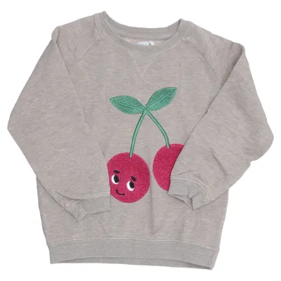 Sweatshirt (Beige, Mehrfarbig) von Minimarket Baumwolle, Viskose