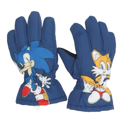 Gloves (Blue, Multicolored)