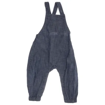 Tuinbroek (Blauw) van Baby by Lindex Katoen