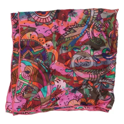 Zakdoek (Roze, Meerkleurig) van Codello Zijde