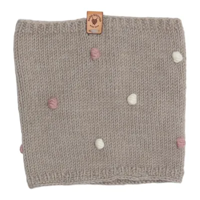 Tour de cou (Beige) de Hand Knitted