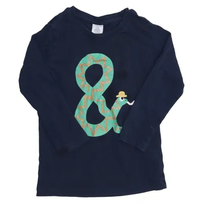 T-shirt à manches longues (Bleu) de Lindex Kids Coton
