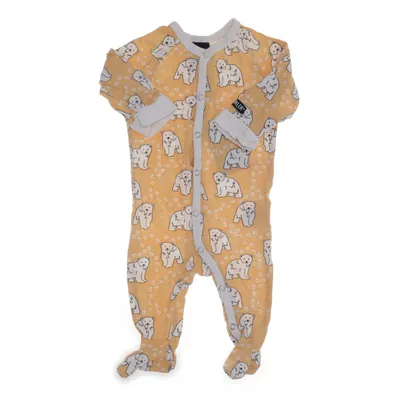 Sparkdräkt (Gul, Vit, Flerfärgad) från Villervalla Elastan, Ekologisk bomull