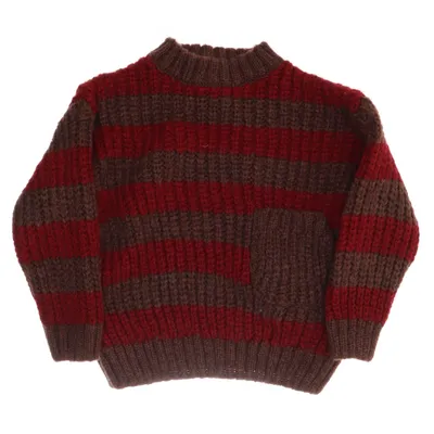 Trui (Rood, Bruin) van Zara Acryl, Polyester