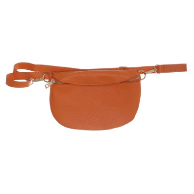 Schoudertas (Oranje) Leer