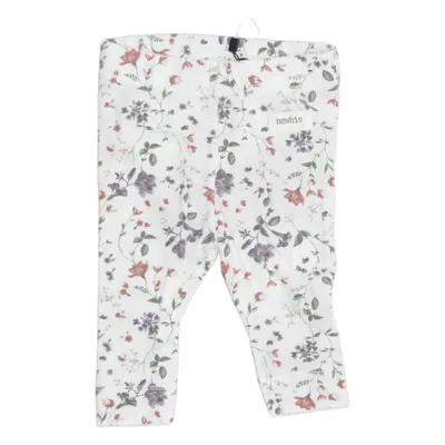 Leggings (White, Multicolored) from Newbie by KappAhl Cotton, Elastane