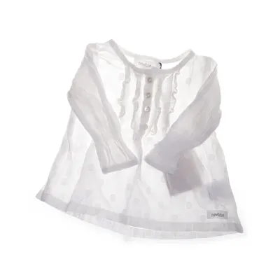 Blouse (Wit) van Newbie by KappAhl Organisch katoen