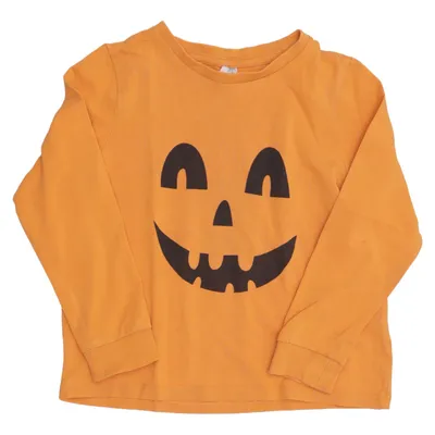 Langarmshirt (Orange) von Åhléns Kids Baumwolle, Elasthan