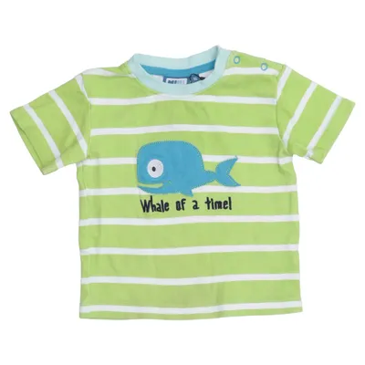 T-shirt (Green, White, Blue) from Mini Cotton